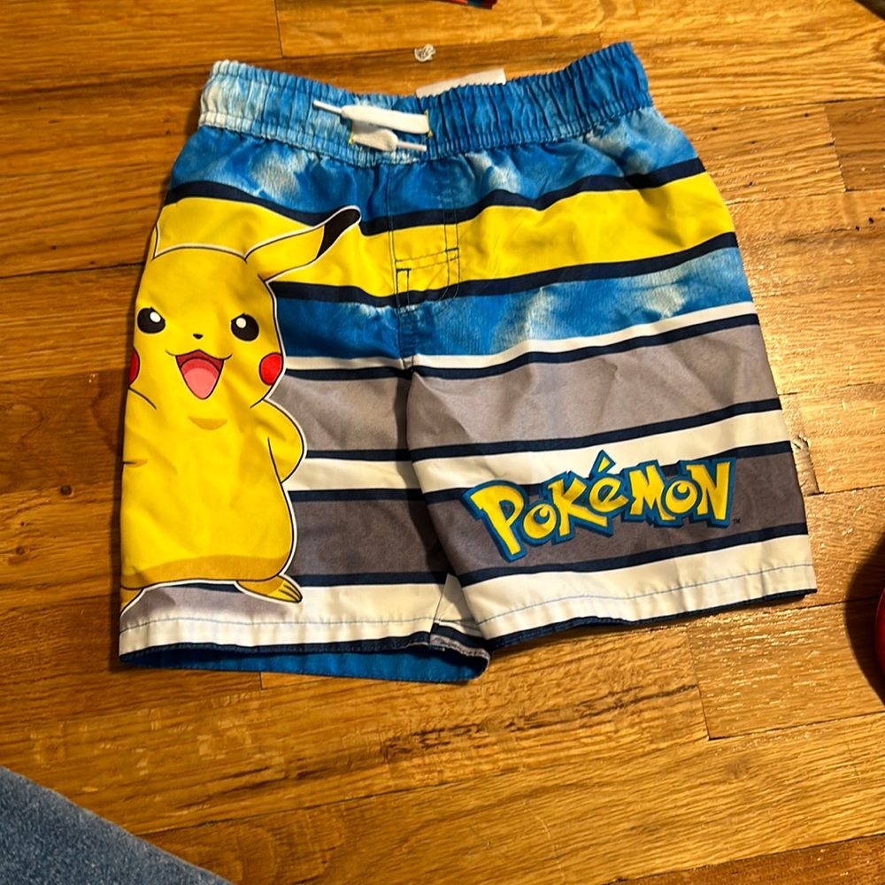 Pokémon boys bathing suit, size xs